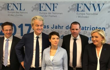 Avrupa'daki aşırı sağcı liderlerin buluşması