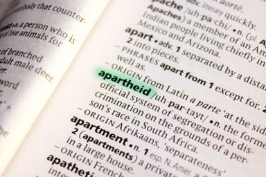 Apartheid Nedir?