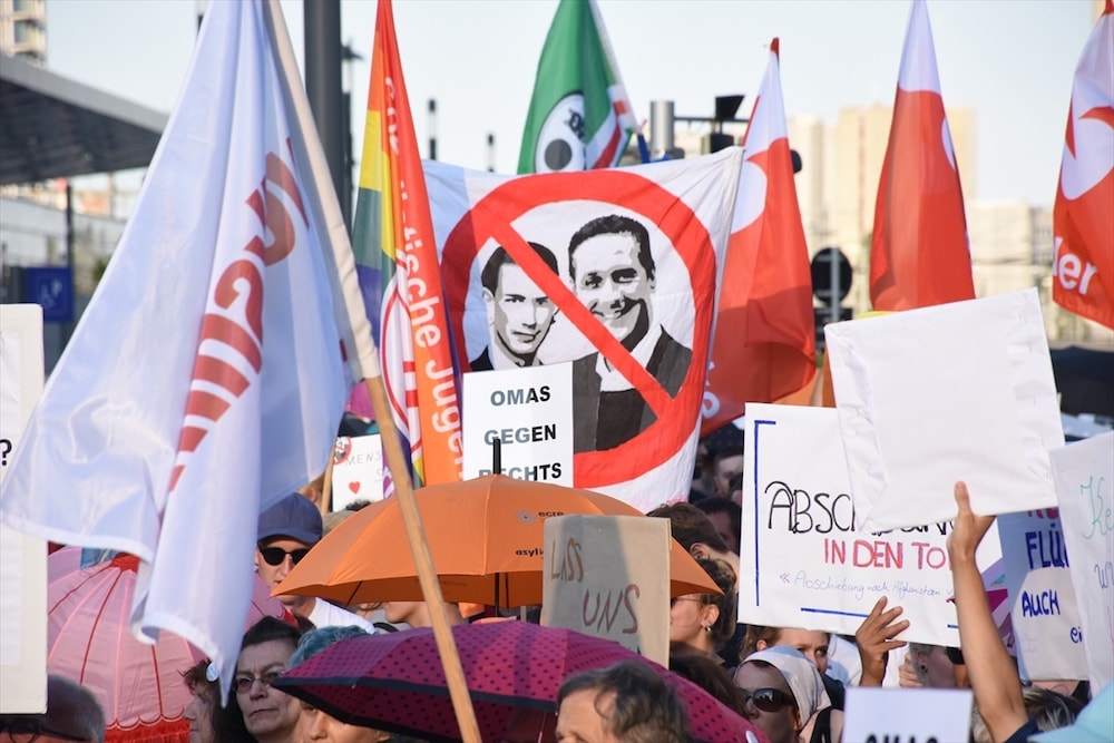 Avusturya | Dünya Mülteciler Günü’nde Hükümet Karşıtı Gösteri
