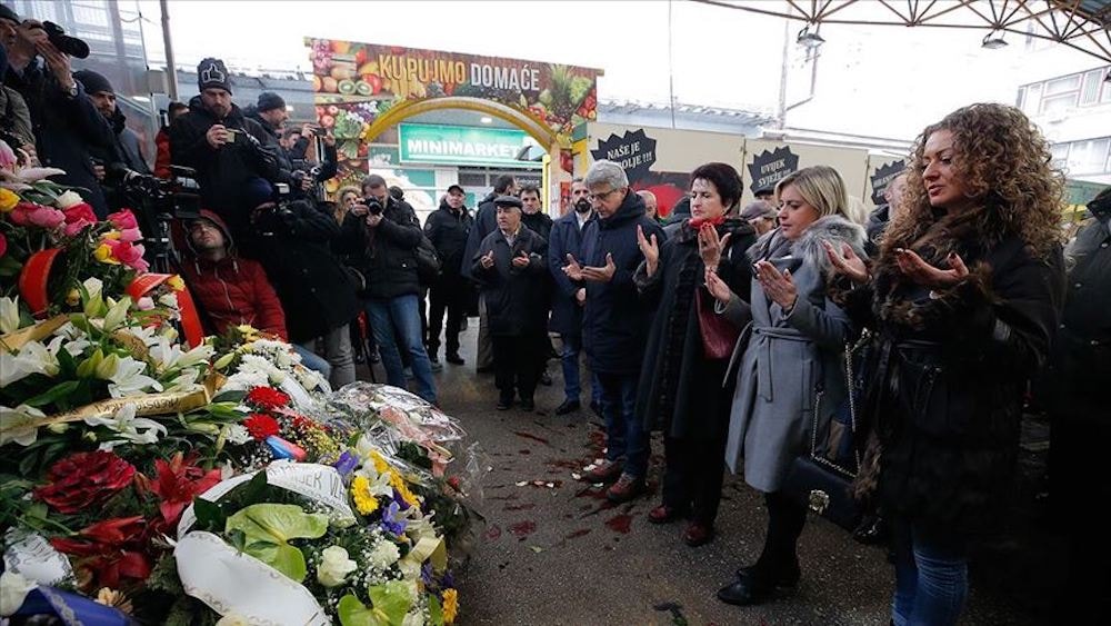 Saraybosna’daki Markale Katliamı’nın Kurbanları 26’ıncı Yılında Anıldı