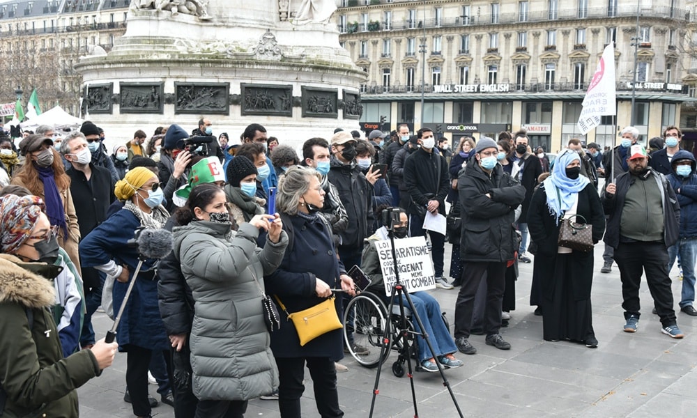 Ayrılıkçı Yasa Tasarısı Protesto