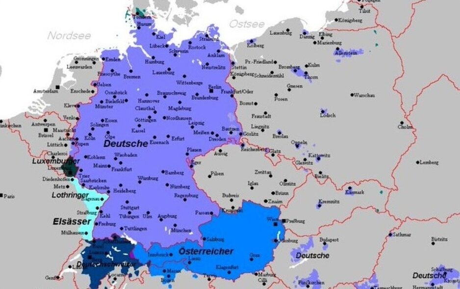AfD’den “Büyük Almanya” Haritası: Komşu Ülkelerin Toprakları Almanya’ya Dahil Edildi