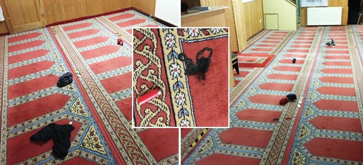 Almanya’nın Frankfurt Şehrinde Bulunan Höchst Camii Saldırıya Uğradı