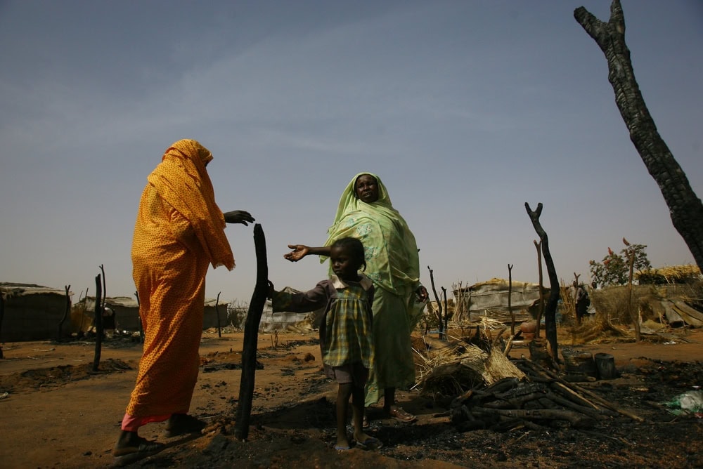 sudan açlık gıda insani yardım kriz savaş etnik temizlik soykırım