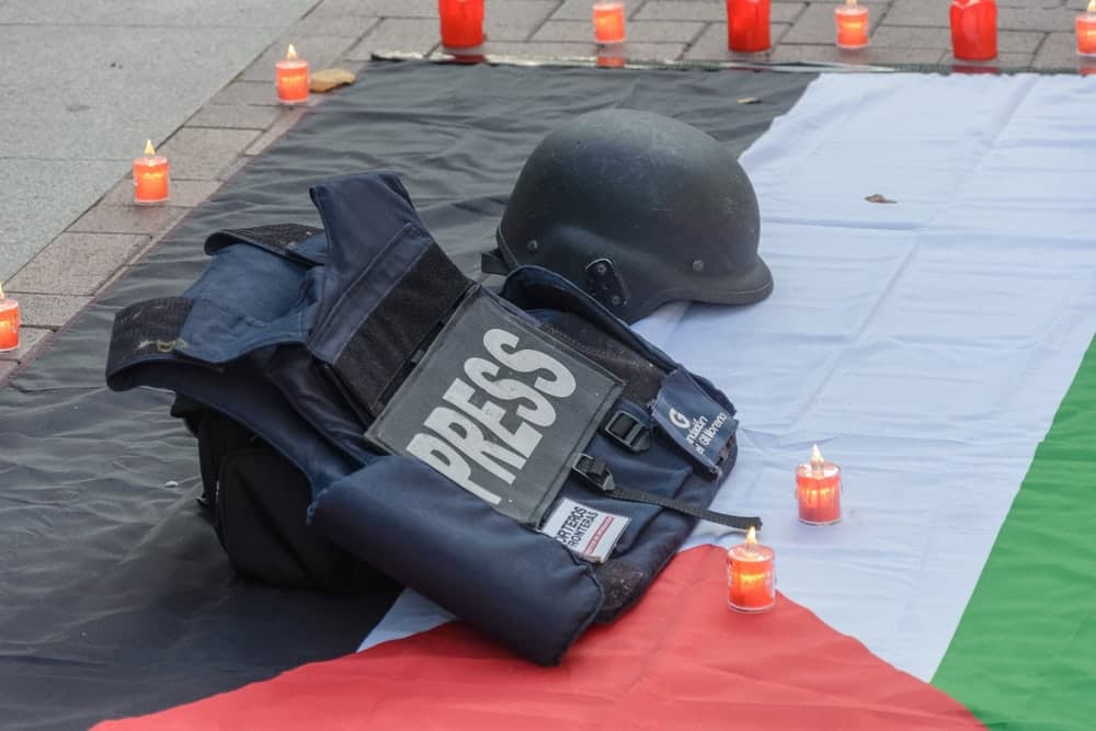 gazeteci filistin gazze israil basın