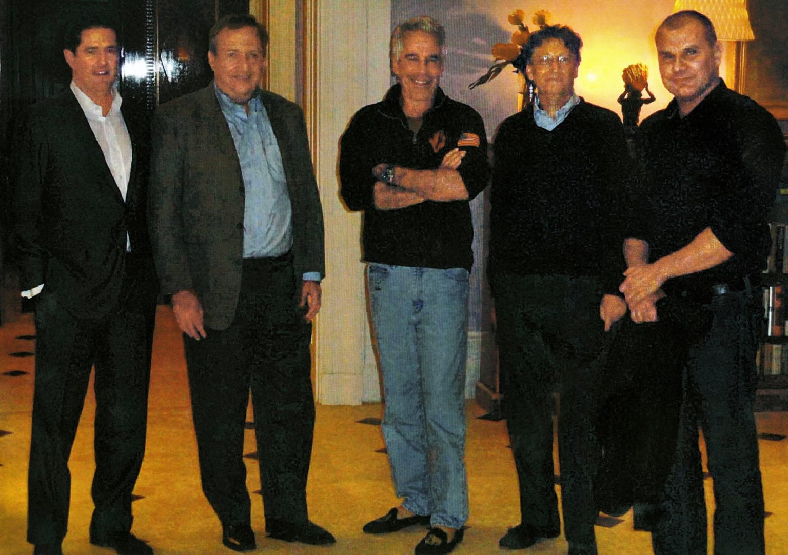 Jeffrey Epstein Bill Gates Donald Trump Lawrence Summers Andrew