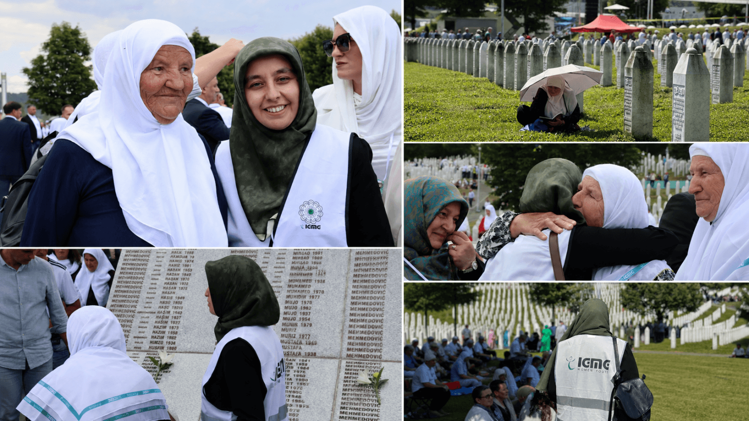 srebrenitsa soykırımı Marš Mira katliam sorumluluk IGMG zehra karataş bosna hersek