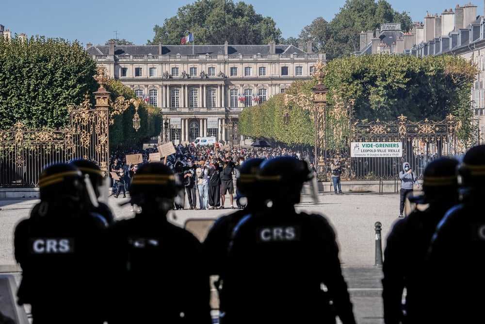 Fransa Emmanuel Macron öğrenci protestoları lise protestoları eğitim protestoları Nancy Paris