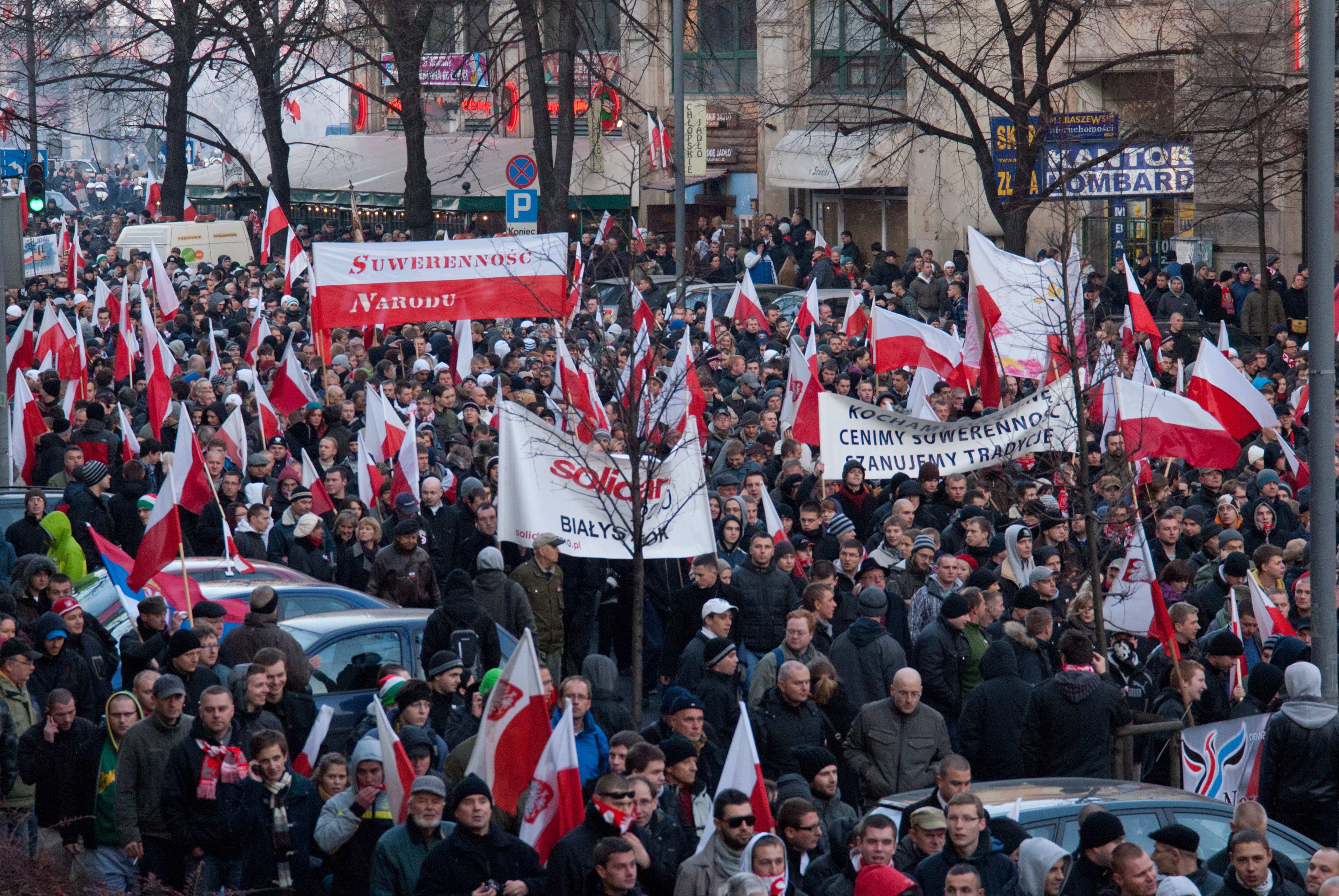 Polonya'da bağımsızlı kutlamaları