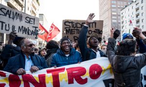 İtalya | Yüzlerce Kişi Irkçılığa Karşı Yürüdü