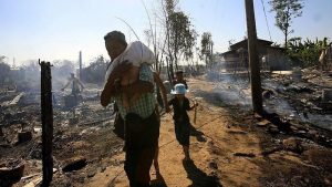 Uluslararası Af Örgütü: “Myanmar Arakan Köylerini Bombalıyor”