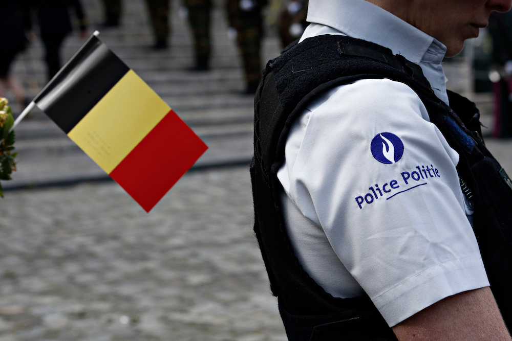 Belçika polis