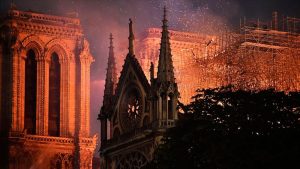 Fransa’nın Sembollerinden 850 Yıllık Notre Dame Alevlere Teslim Oldu