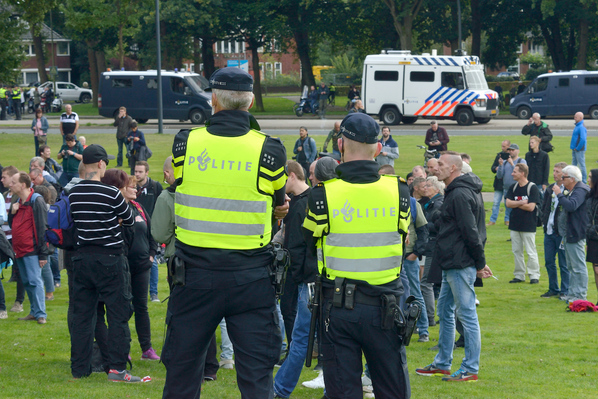Hollanda Pegida Polis