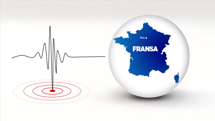 Fransa'da deprem