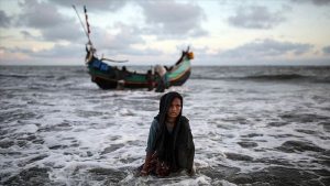 Endonezya Sularında Kurtarılan Arakanlı Müslümanlar 7 Aydır Denizdeydi