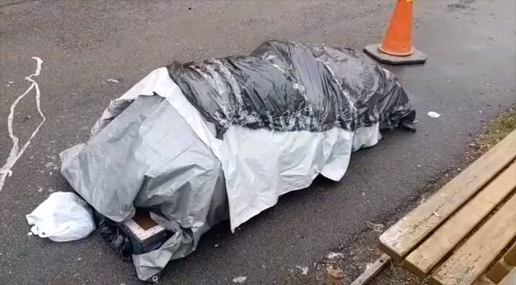 Sığınmacı Evinden Kovulan Filistinli Açlık Grevinde