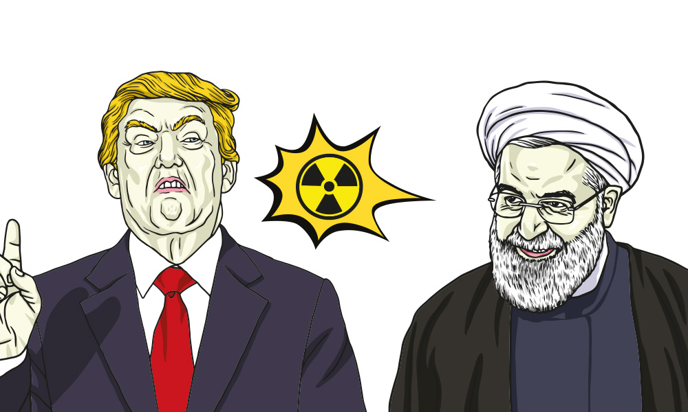 Trump İran abd koronavirüs yaptırım