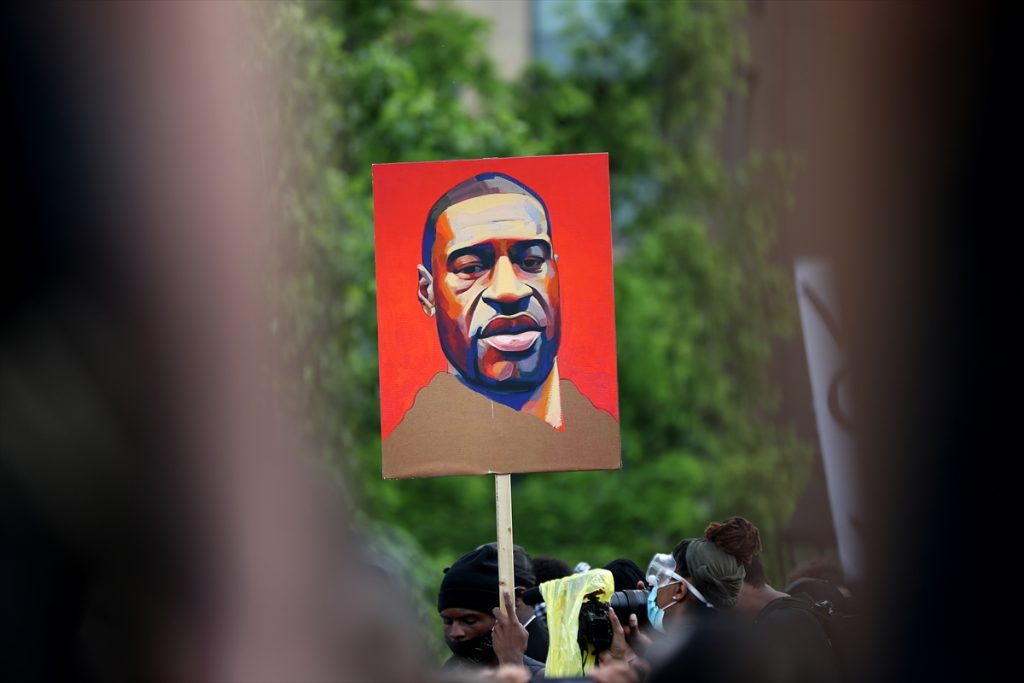 Almanya’da, George Floyd Protestosu