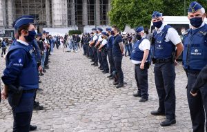 Belçika Polisinden “Irkçılık” Suçlamalarına Karşı Protesto
