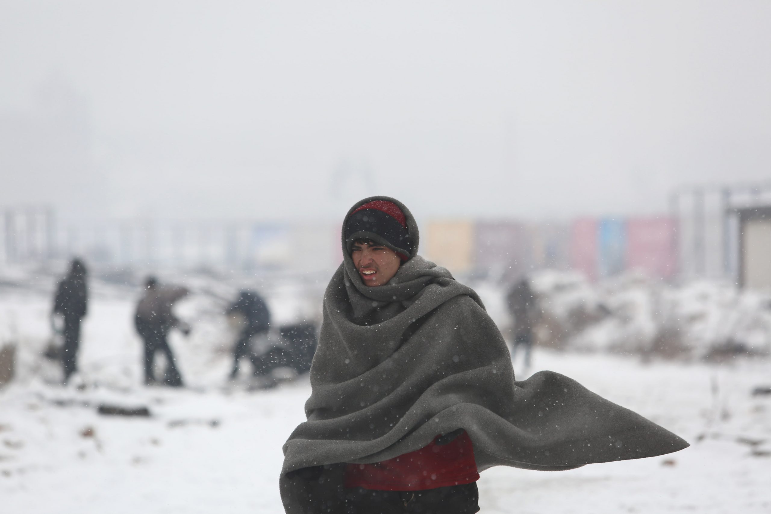 göçmen kış yaşam mücadelesi
