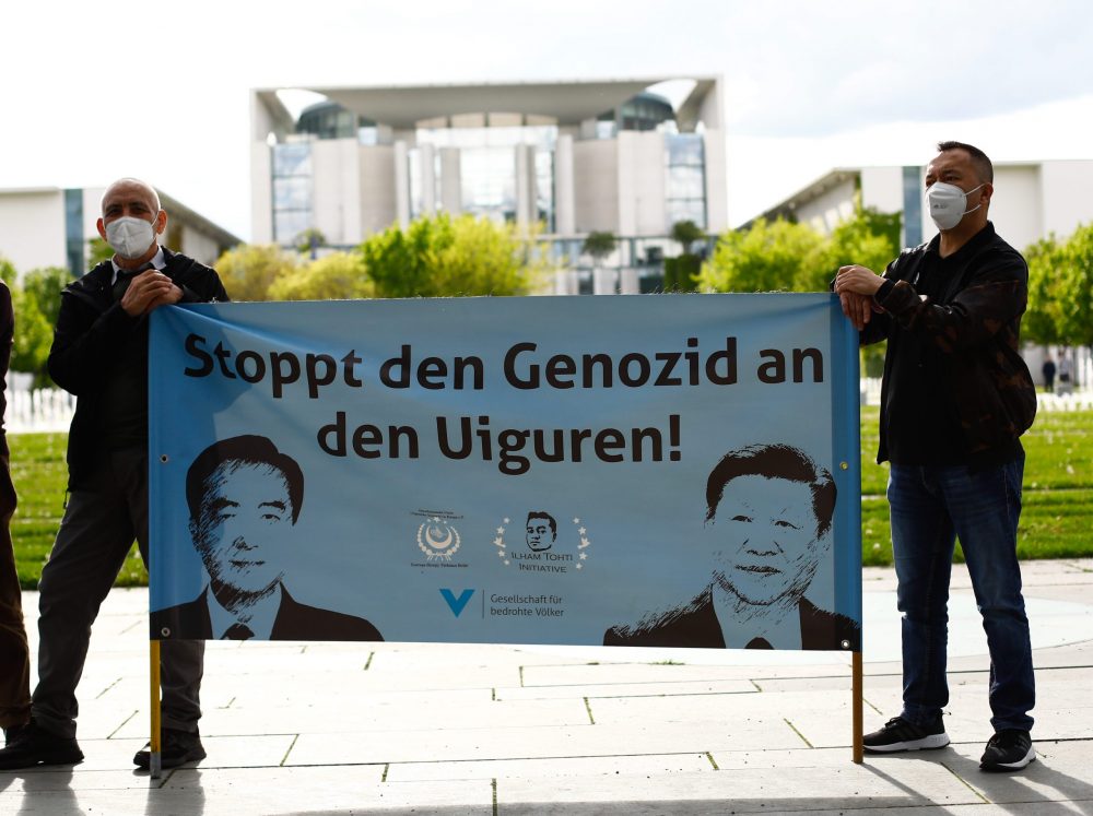 Çin'in Uygurlara Yönelik Baskılarının Soykırım Olarak Tanınması İçin Gösteri