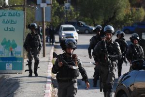 Batı Şeria’da Eylem Yapan Filistinlilere Müdahale