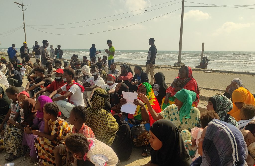 Etiyopyalı Göçmenler Yemen’deki Yangın Faciasının Aydınlatılmasını İstiyor