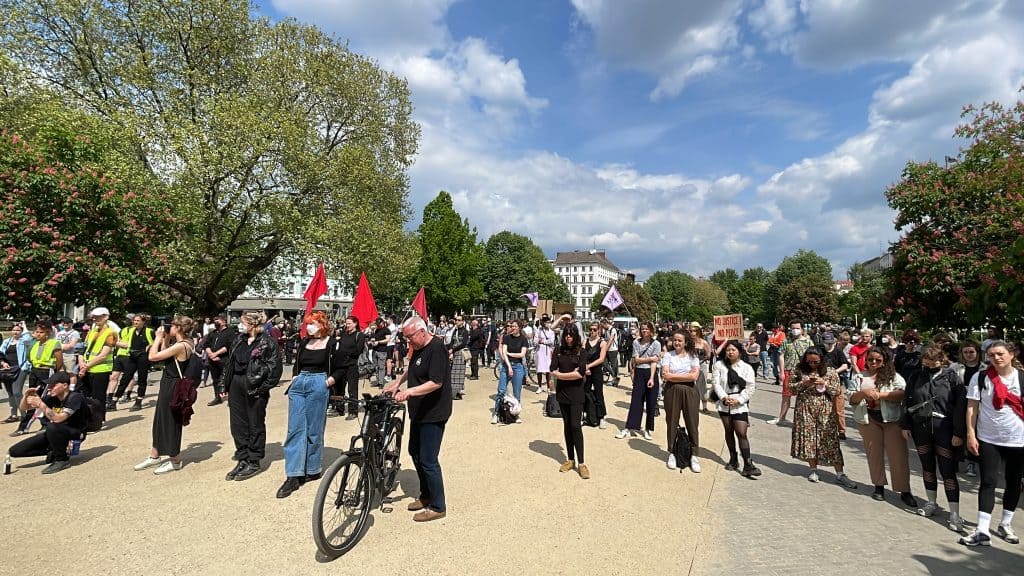 Berlin’de Polis Şiddeti Protesto Edildi