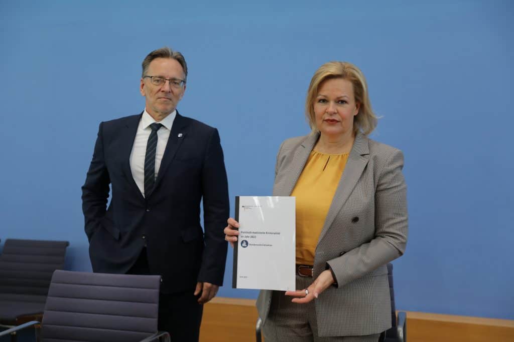 Almanya’da 2021 Yılında İşlenen Siyasi Suçlar Yüzde 23 Arttı