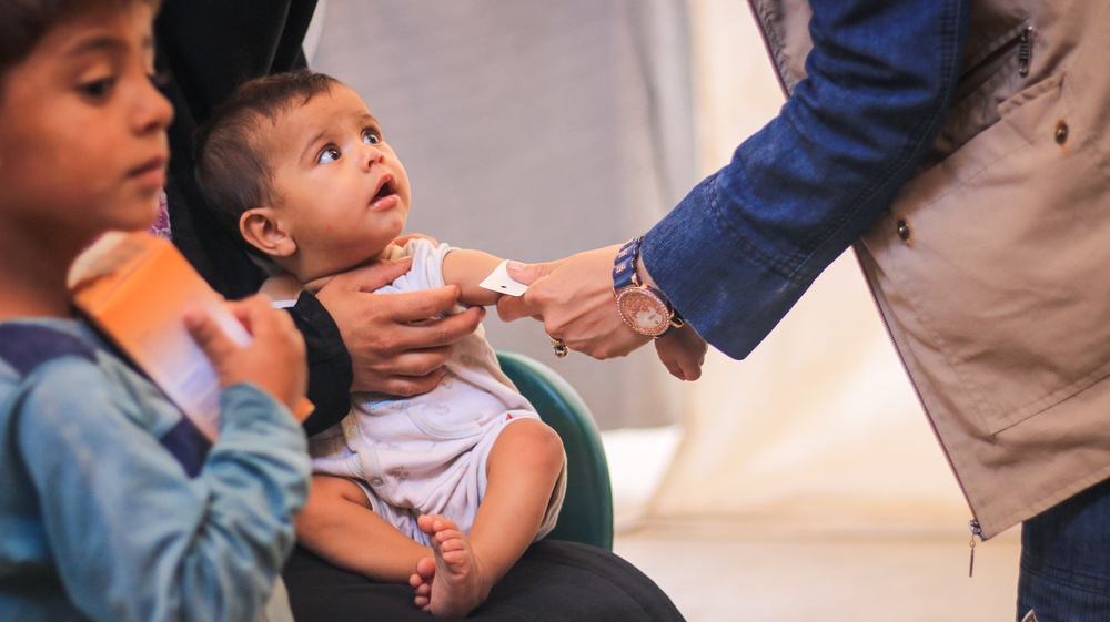 sığınmacı bebek mülteci belçika