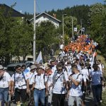 Srebrenitsa Soykırımı İçin Düzenlenen Marš Mira Yürüyüşüne 6 Bin Kişi Katıldı