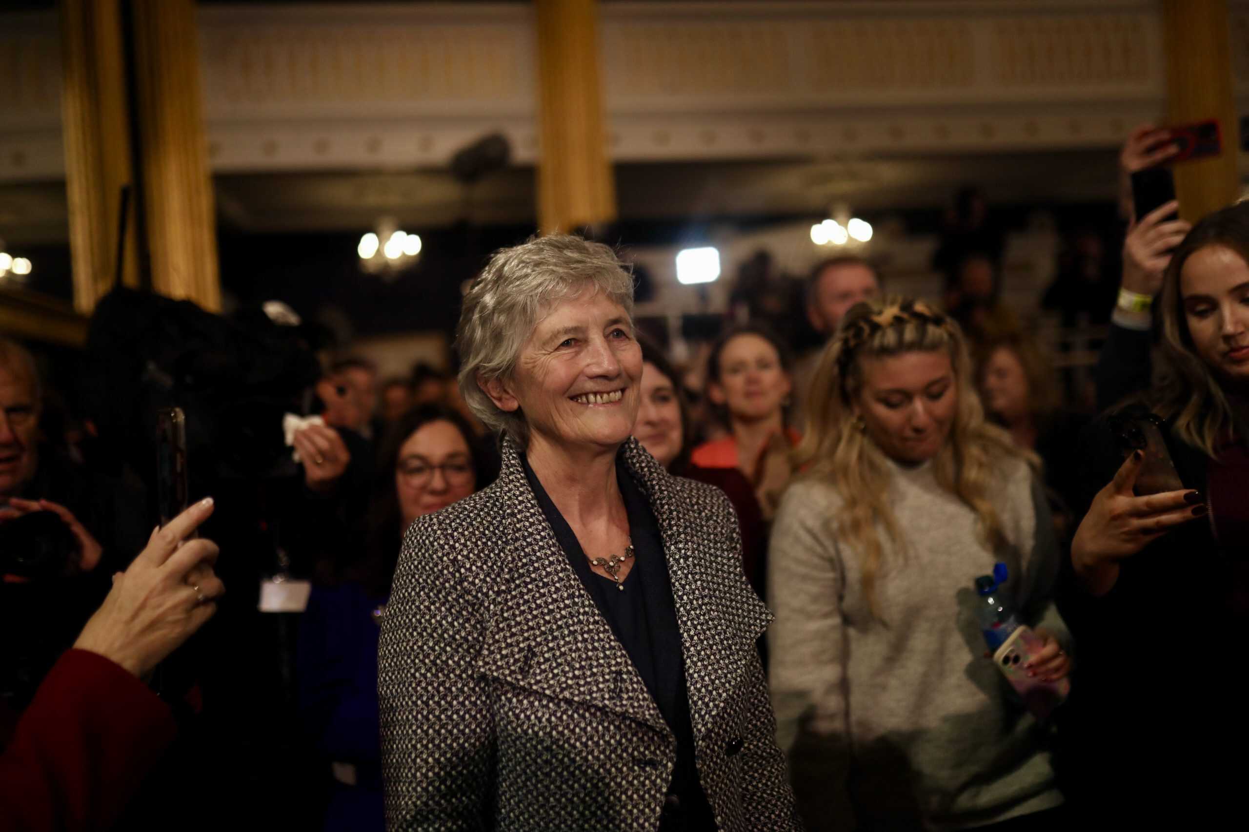 Catherine Connolly İrlanda Filistin Gazze