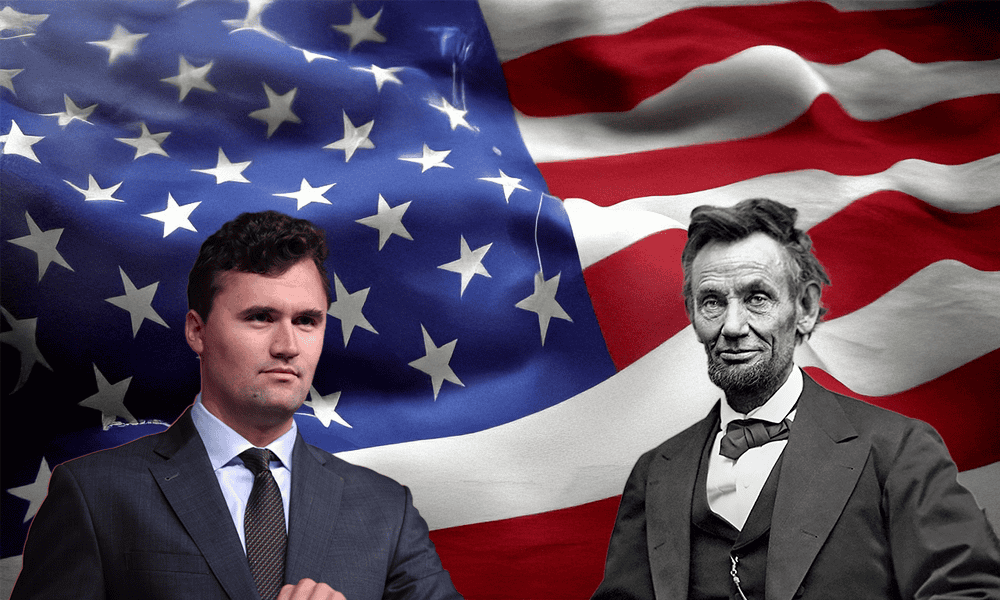 savaş tanrı anayasa ABD Amerika Charlie Kirk Abraham Lincoln
