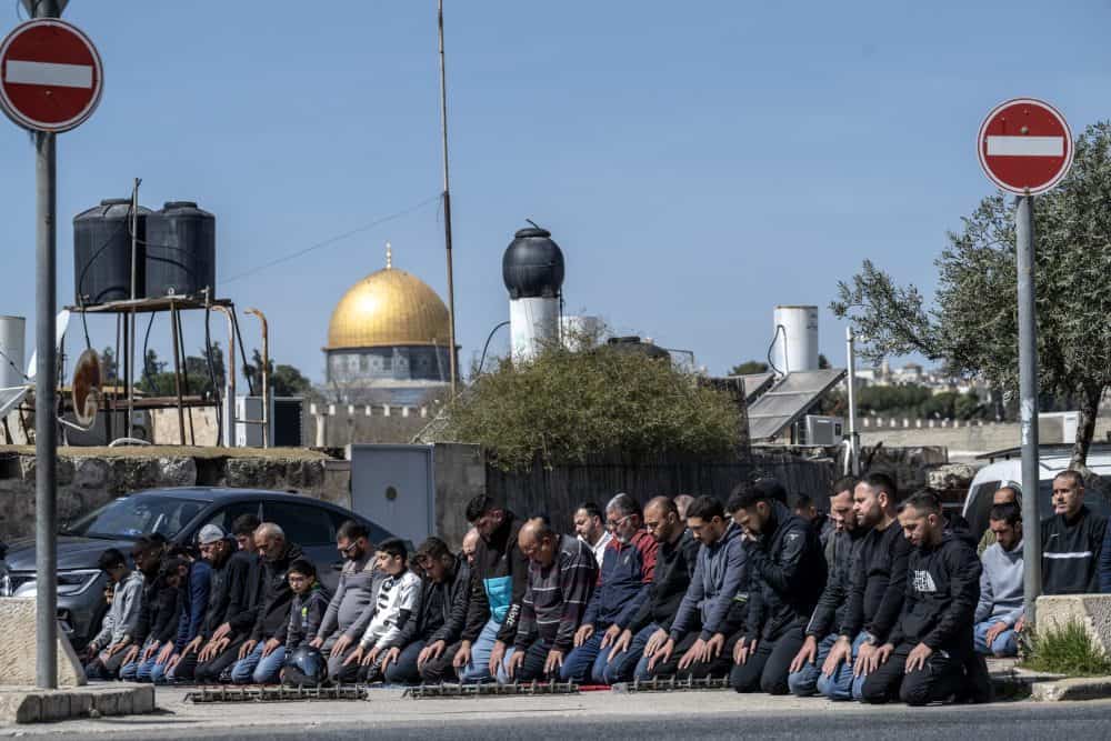 kudüs filistin mescid-i aksa israil işgal ibadet ramazan