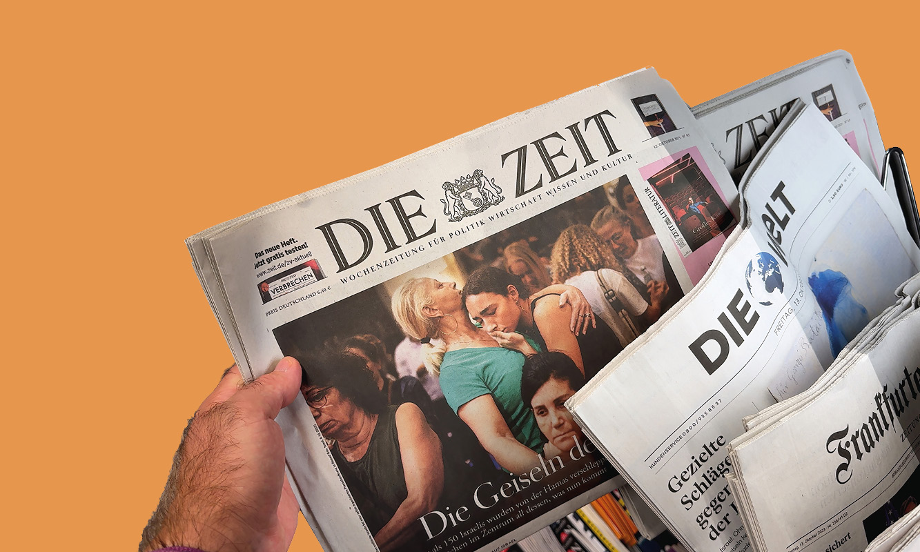 alman medyası gazze soykırımı karşısında üç maymunu oynuyor