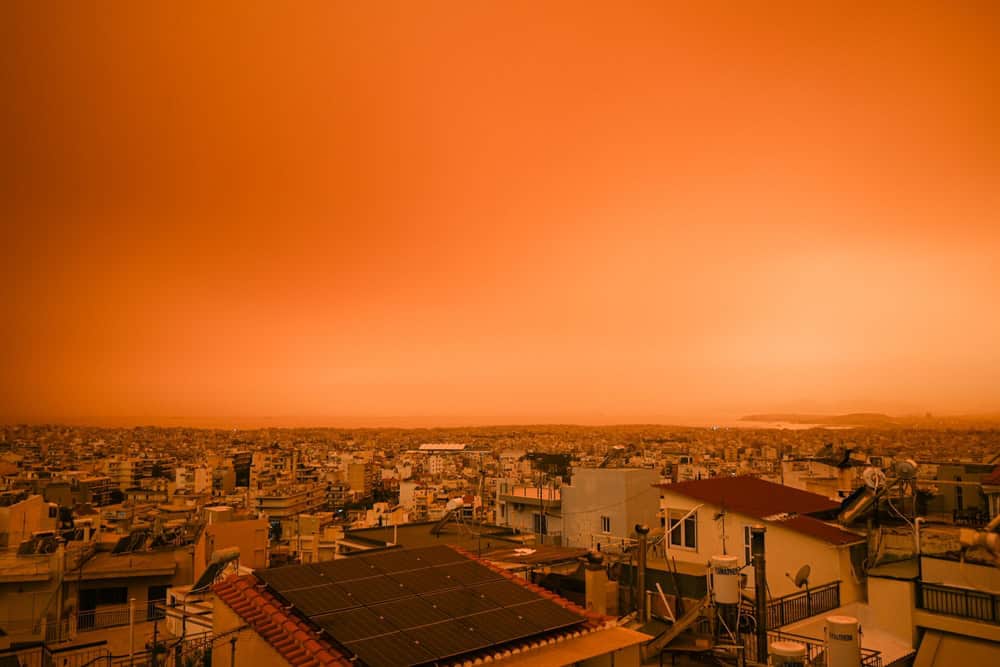 sahra çölü toz toprak kan yağmuru iklim değişikliği avrupa