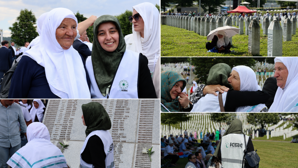 srebrenitsa soykırımı Marš Mira katliam sorumluluk IGMG zehra karataş bosna hersek