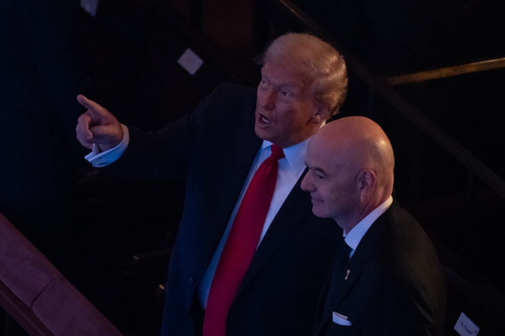 Donald Trump Gianni Infantino FIFA futbol Birleşmiş Milletler BM Genel Sekreterliği Sekreteri